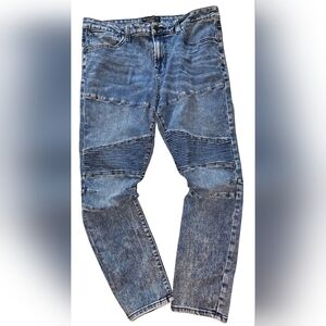 Men's Nobo (No Boundaries) 36x30 Jeans Pants Stonewash 36